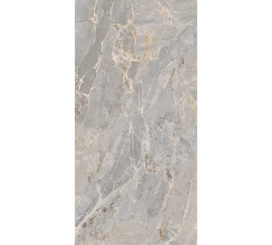 Керамогранит Global Tile Omega формат 60x120 см, серый, в коробке 1.44 кв. м GT120604001MCR