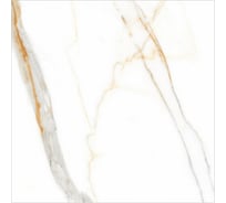 Керамогранит Global Tile Montecatini формат 60x60 см, белый, в коробке 1.44 кв. м GT60607503PR