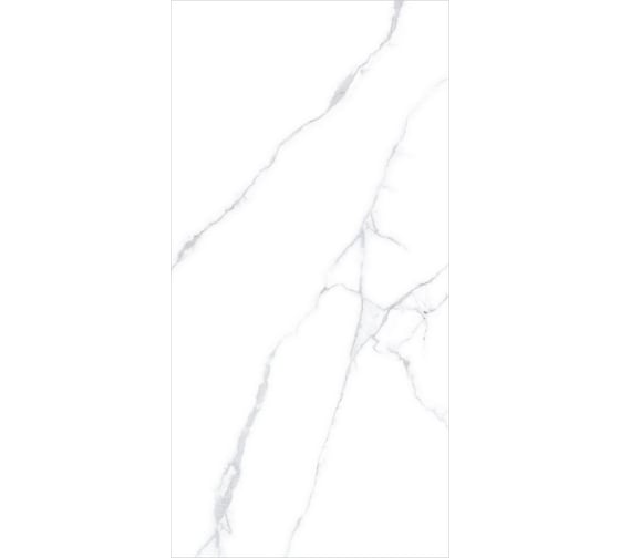 Керамогранит Global Tile Romantic формат 60x120 см, белый, в коробке 2.16 кв. м GT120607603PR/30