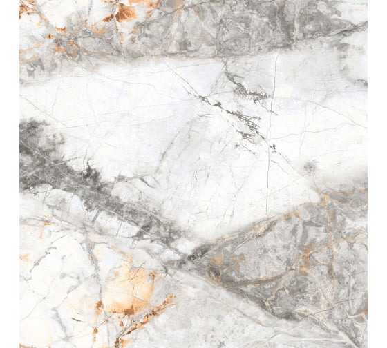 Керамогранит Global Tile Gabriel формат 60x60 см, белый, в коробке 1.44 кв. м GT60605703PR