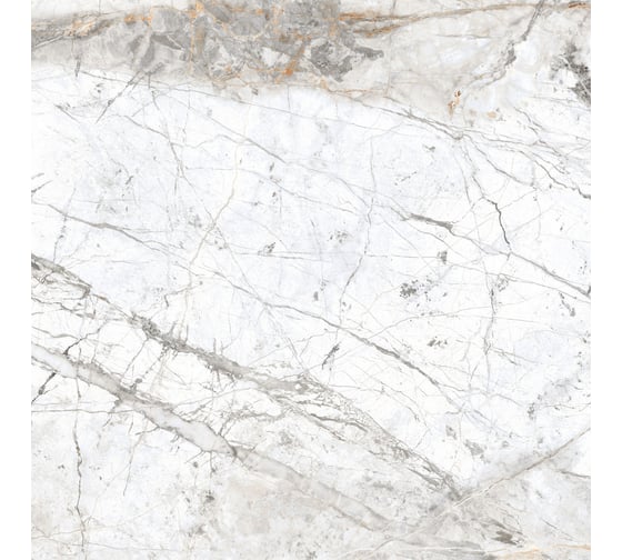 Керамогранит Global Tile Gabriel формат 60x60 см, белый, в коробке 1.44 кв. м GT60605703PR