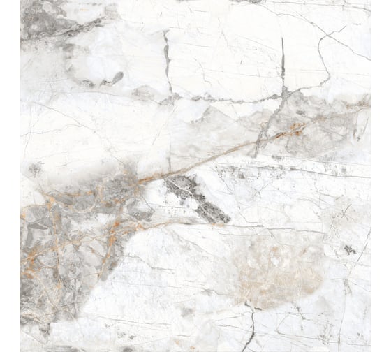 Керамогранит Global Tile Gabriel формат 60x60 см, белый, в коробке 1.44 кв. м GT60605703PR