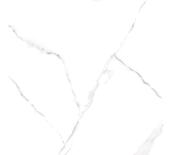 Керамогранит AlmaCeramica Carrara матовый, 600x600x9,5 4 шт в уп 43,2 м в пал GFU04CRR00R