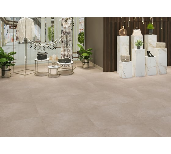 Керамогранит AlmaCeramica Gravity матовый, 600x600x9 мм, 5 шт. в упаковке GFU04GVT40HR 1