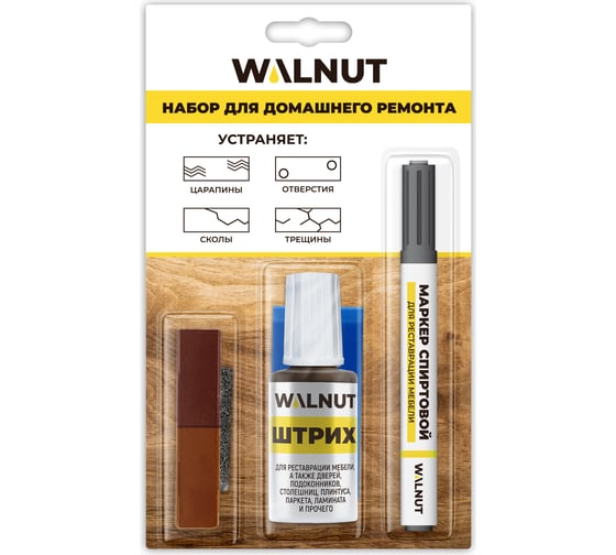 Набор для реставрации мебели WALNUT светло-коричневый WLN0373 1