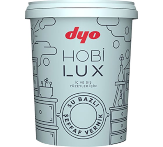 Лак DYO 932 hobilux (hobby lux) глянцевый, 0,4 л 932-9001-12 1