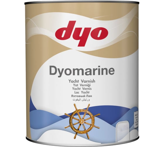 Лак DYO 428 marine, глянцевый, 0,75 л 428-9009-64 1