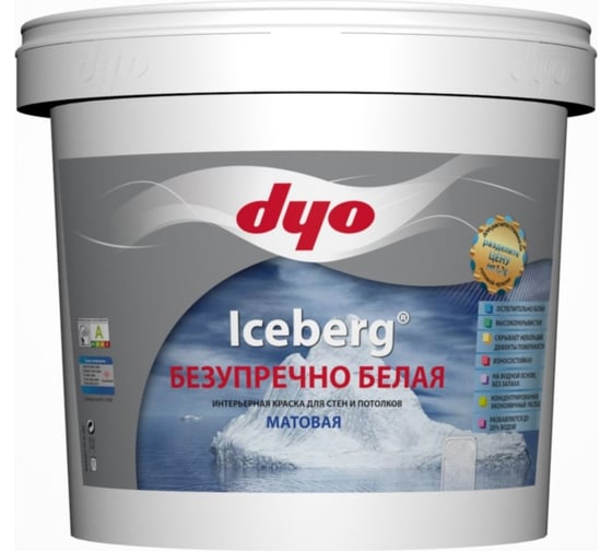 Краска DYO 343 iceberg 20 кг 343-0001-R68