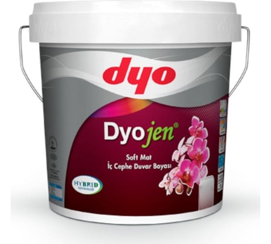 Краска для стен DYO 205 jen акриловая, интерьерная, 2,5 л 205-0001-63R