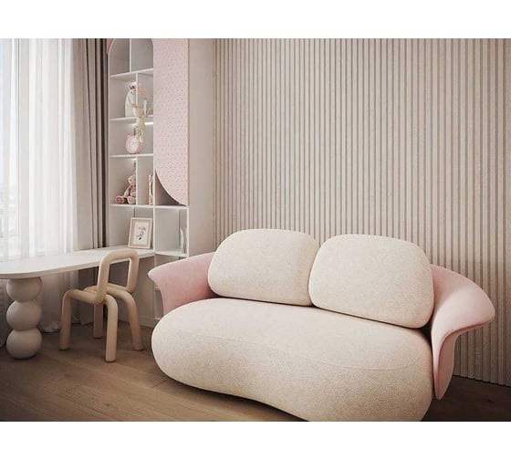 Реечная панель мдф Центурион 3d line modern 2750x160x19 мм, 01 береза белая 85969