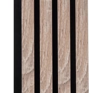 Реечная панель мдф Центурион 3d line modern 2750x160x19 мм, 07 ель сибирская 85977