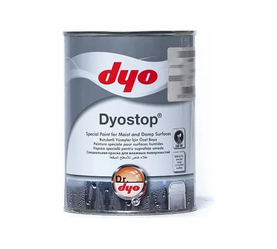 Краска для влажных поверхностей DYO 772 stop 0,75 л 772-0001-64