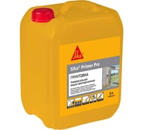 Грунтовка универсальная водно-дисперсионная SIKA Грунт Primer Pro Канистра 5Л 497248