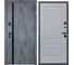 Входная дверь DIVA STR МХ-46 2050x860 мм, правая, Бетон темный - Д7 Белый Софт УТ-00080609 1