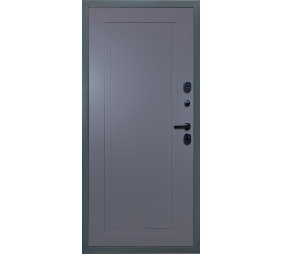 Входная дверь DIVA STR МХ-46 2050x960 мм, правая, Бетон темный - Н10 Силк Маус УТ-00080628