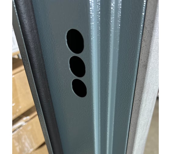 Входная дверь DIVA STR МХ-46 2050x860 мм, левая, Бетон темный - Д13 Софт Шампань УТ-00080604