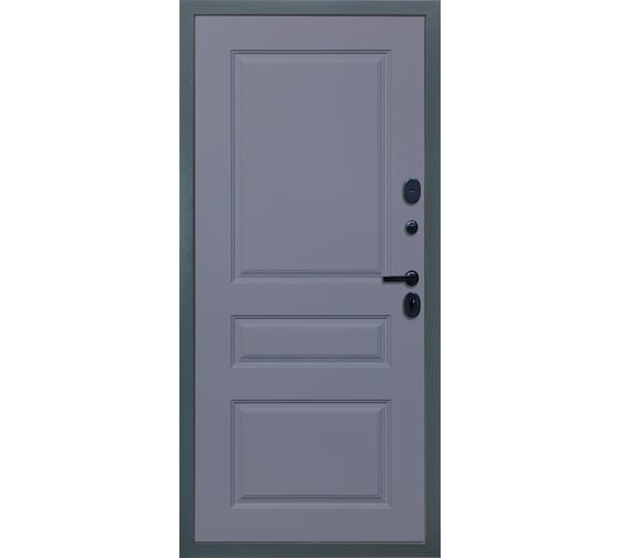 Входная дверь DIVA STR МХ-46 2050x860 мм, правая, Бетон темный - Д13 Силк Маус УТ-00080601
