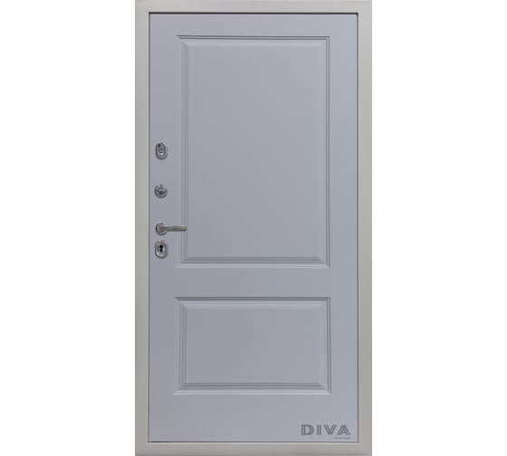 Дверь DIVA 45 2050x860 мм, левая, Роял синий - Д7 Силк Маус УТ-00075142