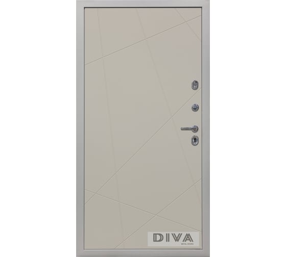 Дверь DIVA 45 2050x860 мм, правая, Роял синий - Д11 Софт Шампань УТ-00075152