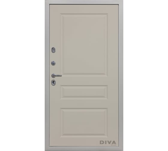 Дверь DIVA 45 2050x860 мм, левая, Роял синий - Д13 Софт Шампань УТ-00073239