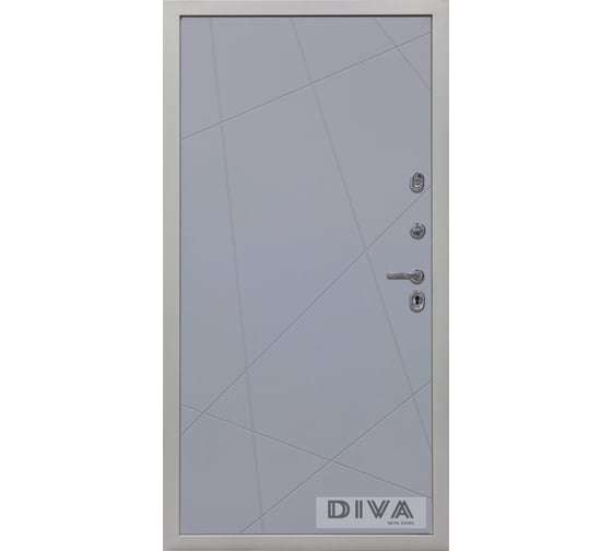 Дверь DIVA 45 2050x860 мм, правая, Роял синий - Д11 Силк Маус УТ-00075157