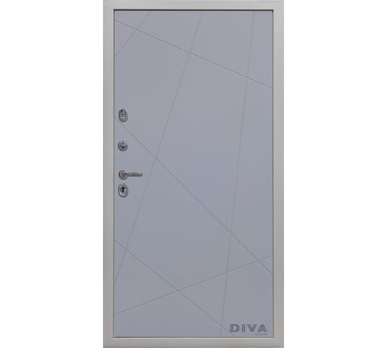 Дверь DIVA 45 2050x860 мм, левая, Роял синий - Д11 Силк Маус УТ-00075156