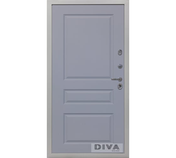 Дверь DIVA 45 2050x860 мм, правая, Роял синий - Д13 Силк Маус УТ-00074457
