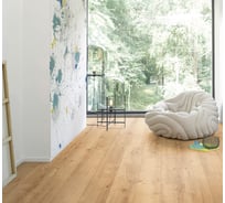 Полипропиленовые напольные покрытия Parador Modular ONE, Дуб Pure натуральный, 33 класс, толщина 8 мм, 2,493 кв.м. 1730766