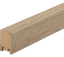 Интерьерная рейка МДФ Стильный Дом 2700x35x22, дуб сонома, 8 шт. v530958