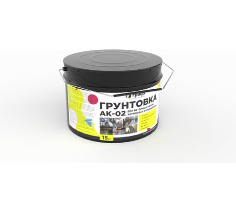 Грунтовка для бетонных полов ГРИДА АК-02 15 кг 4872