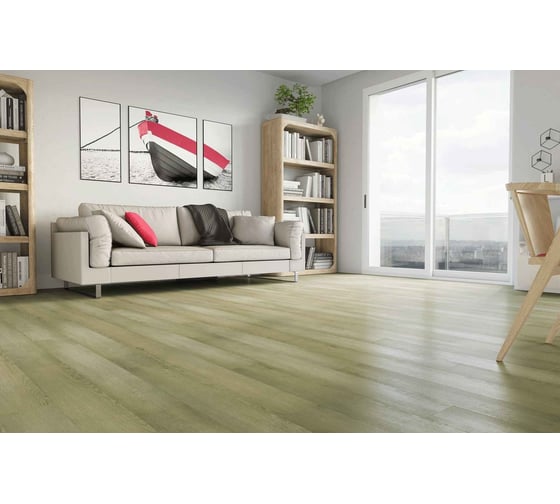 Замковое напольное покрытие Home Expert Natural Дуб Канадский лес, 1220x150x3.5 мм, 0,3 мм, фаска, градиент, 12 шт. уп. 62W930