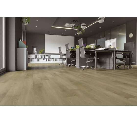 Замковое напольное покрытие Home Expert Natural Дуб Волшебный лес, 1220x150x3.5 мм, 0,3 мм, фаска, 12 шт. уп. 2185-12