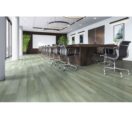 Замковое напольное покрытие Home Expert Natural Дуб Майское утро, 1220x150x3.5 мм, 0,3 мм, фаска, градиент, 12 шт. уп. 61W930