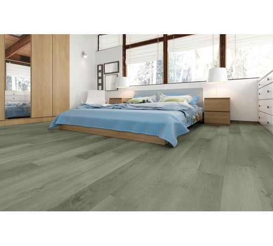 Замковое напольное покрытие Home Expert Natural Дуб Лесной дождь, 1220x150x3.5 мм, 0,3 мм, фаска, градиент, 12 шт. уп. 2179-09