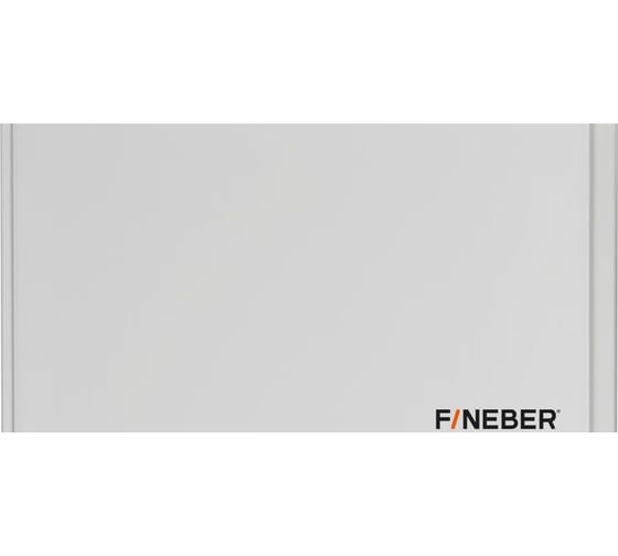 Стеновая панель FINEBER Белая матовая, 3000x250x8 мм, 12 шт.,9,0 кв.м. FBA.М.3000-1