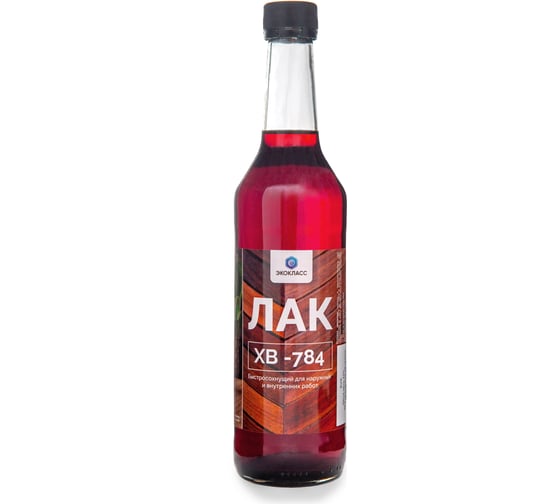 Лак Экокласс ХВ-784 бук 0.5 л 27073