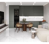 Керамогранит LAPARET pristine white белый 60x120 см., уп. 1,44 м2., 2 шт. в уп х9999295352