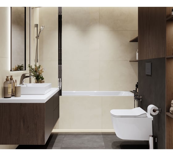Керамогранит LAPARET evolution crema кремовый 60x60 см., матовый карвинг, в упаковке 1,8 м2., (5 шт/упак) х9999297789