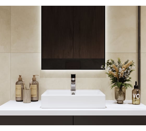 Керамогранит LAPARET evolution crema кремовый 60x60 см., матовый карвинг, в упаковке 1,8 м2., (5 шт/упак) х9999297789