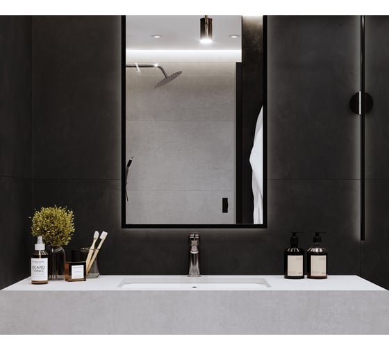 Керамогранит LAPARET evolution nero чёрный 60x60 см., матовый карвинг, в упаковке 1,8 м2., (5 шт/упак) х9999297797