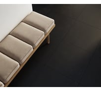 Керамогранит LAPARET evolution nero чёрный 60x119,5 см., матовый карвинг, в упаковке 2,151 м2., (3 шт/упак) х9999297773