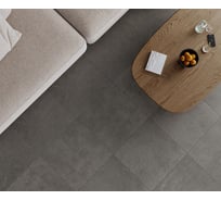 Керамогранит LAPARET smart gris серый 60x60 см., матовый структурный, в упаковке 1,8 м2., (5 шт/упак) х9999297807