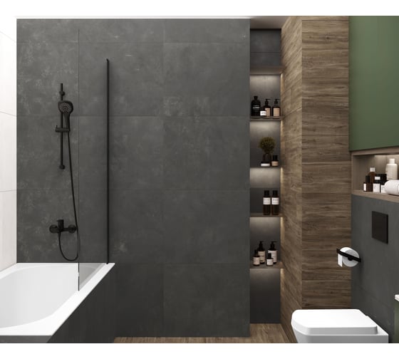 Керамогранит LAPARET evolution gris серый 60x60 см., матовый карвинг, в упаковке 1,8 м2., (5 шт/упак) х9999297795