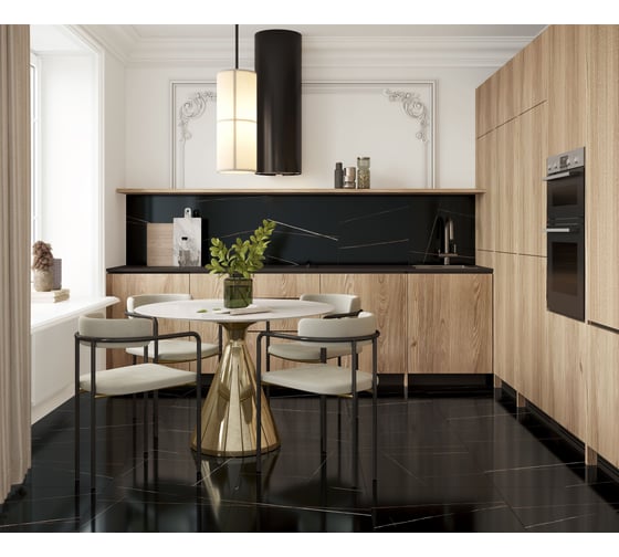 Керамогранит LAPARET lawa black черный 60x120 см., уп. 1,44 м2., 2 шт. в уп х9999295207