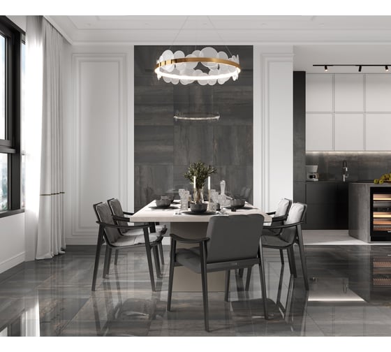 Керамогранит LAPARET cast mint зеленый 60x120 см., уп. 1,44 м2., 2 шт. в уп х9999295209