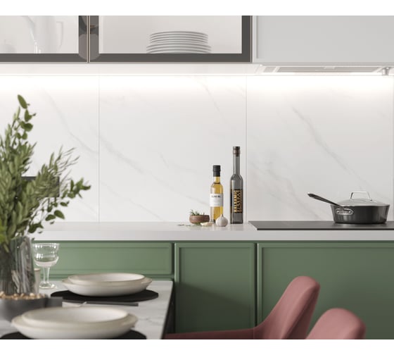Керамогранит LAPARET swizer white белый 60x120 см., уп. 1,44 м2., 2 шт. в уп х9999295354