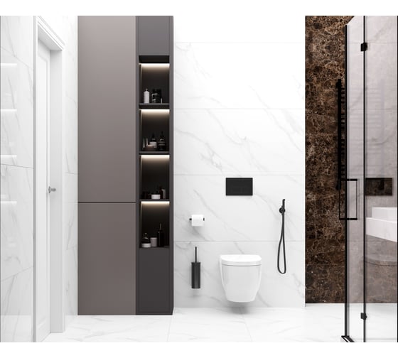 Керамогранит LAPARET swizer white белый 60x120 см., уп. 1,44 м2., 2 шт. в уп х9999295354