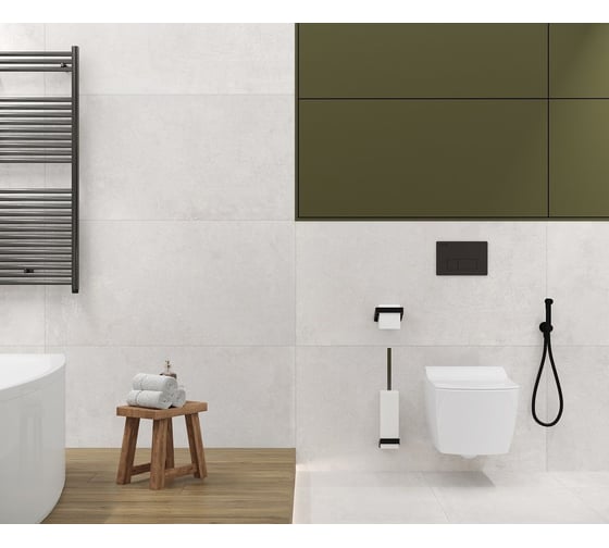 Керамогранит LAPARET smart perla светло-серый 60x119,5 см., матовый структурный, в упаковке 2,151 м2., (3 шт/упак) х9999297781