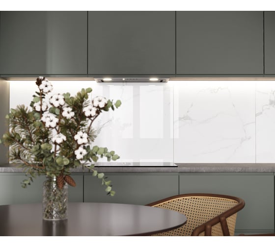 Керамогранит LAPARET pristine white белый 60x60 см., уп. 1,44 м2., 4 шт. в уп х9999295358
