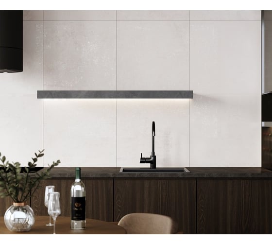 Керамогранит LAPARET proto blanco белый 60x60 см., матовый, в упаковке 1,8 м2., (5 шт/упак) х9999297799